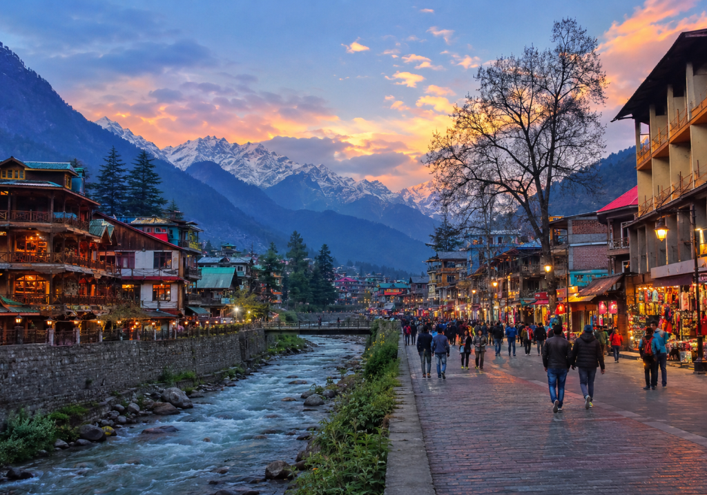 old manali to mall road