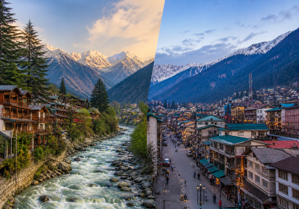 Old Manali vs New Manali