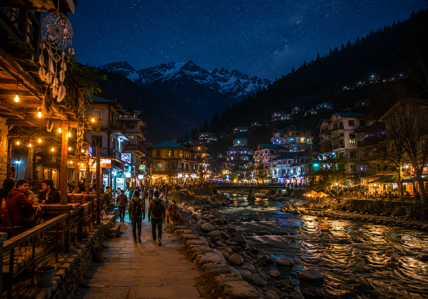 What to Do in Old Manali at Night